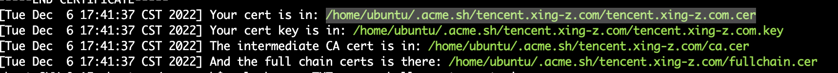 upload successful
